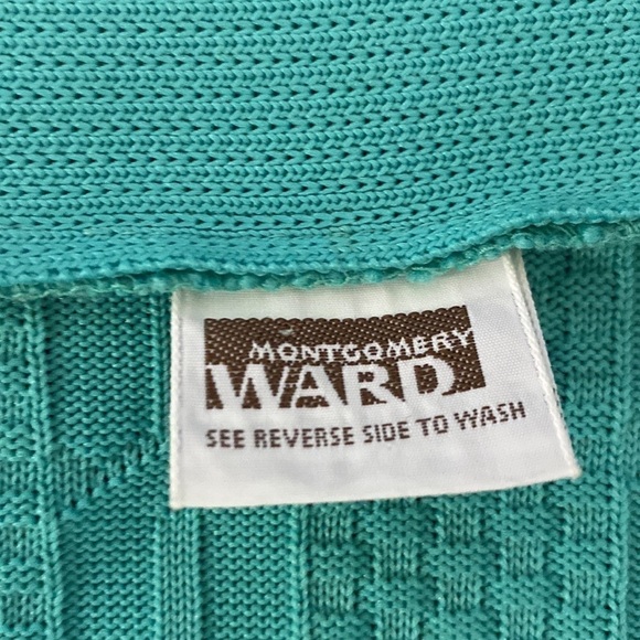 Vintage 70’sMontgomery ward cardigan & top set - Picture 7 of 7